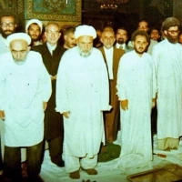 عكس اولين غبار روبي حرم امام رضا (ع)