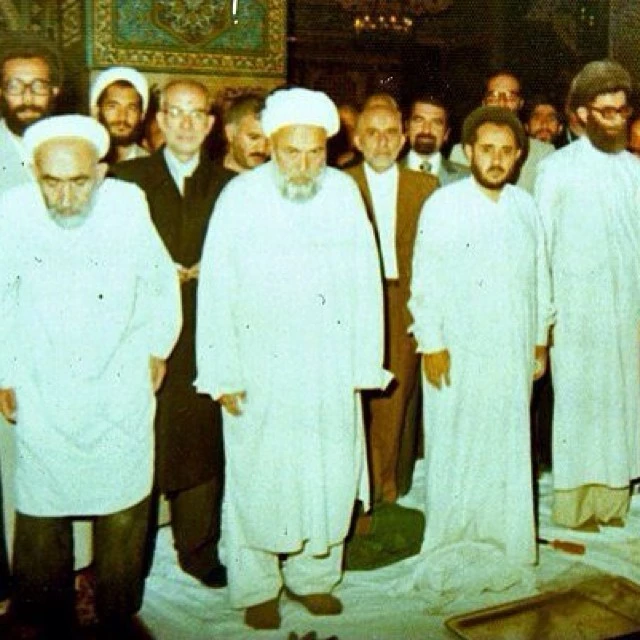 عكس اولين غبار روبي حرم امام رضا (ع)