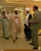 افطاري مشترك بعثه‌ و ستاد براي روحانيون كاروان‌ها در مدينه