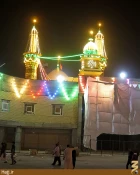 حال و هواي كربلا در شب ميلاد امام حسين عكس
