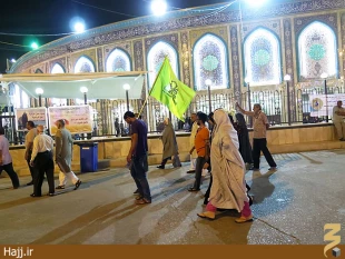 حال و هواي كربلا در شب ميلاد امام حسين عكس