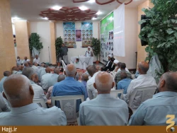 تجليل از شهداي سمنان در مكه+گزارش تصويري