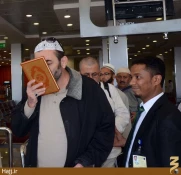 خروج آخرين گروه حجاج از مدينه منوره تصاوير