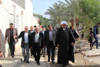 بازدید اوحدی از مواکب ایرانیان در مسیر نجف تا کربلا