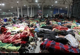 تصاويري از بازگشت زائران حسيني از مرز مهران