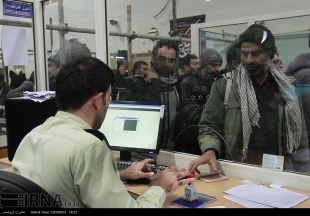 تصاويري از بازگشت زائران حسيني از مرز مهران