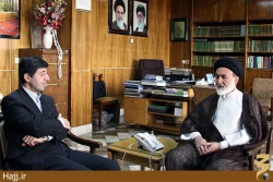 ديدار رئيس سازمان هواپيمايي كشوري با نماينده ولي فقيه در امور حج و زيارت