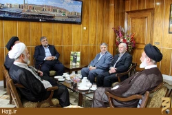 ديدار رييس سازمان فرهنگ ارتباطات اسلامي با سرپرست حجاج ايراني 