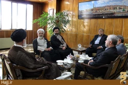 ديدار رييس سازمان فرهنگ ارتباطات اسلامي با سرپرست حجاج ايراني 