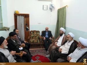 دیدار نماینده بعثهِ مقام معظم رهبری در عراق با امام جمعه نجف