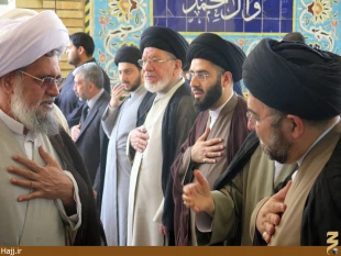 حضور هيئتي از بعثه‌ رهبري، درمراسم بزرگداشت آيت الله بحرالعلوم در كربلا