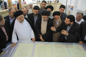 بازدید نمایند تام‌الاختیار آیت الله سیستانی از پروژه های آستان مقدس حضرت عباس