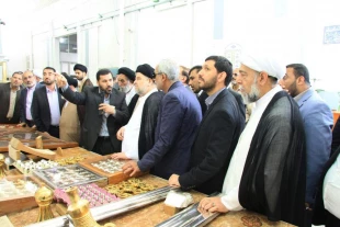بازديد نمايند تام‌الاختيار آيت الله سيستاني از پروژه هاي آستان مقدس حضرت عباس