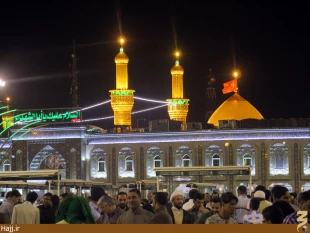 كربلاي معلي در «ليلة الرغائب» همه دست نياز بود