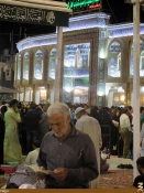 كربلاي معلي در «ليلة الرغائب» همه دست نياز بود