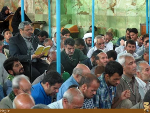 طنين دعاي كميل در كربلاي معلي + تصاوير