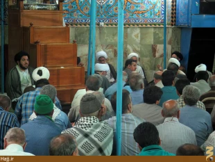 طنين دعاي كميل در كربلاي معلي + تصاوير