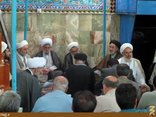 طنين دعاي كميل در كربلاي معلي + تصاوير