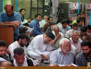 طنين دعاي كميل در كربلاي معلي + تصاوير