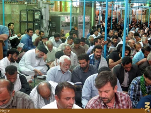 طنين دعاي كميل در كربلاي معلي + تصاوير