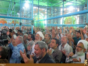 طنين دعاي كميل در كربلاي معلي + تصاوير