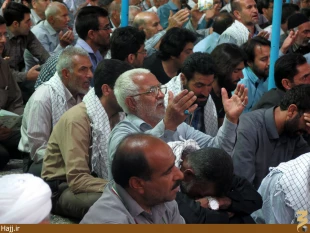 طنين دعاي كميل در كربلاي معلي + تصاوير