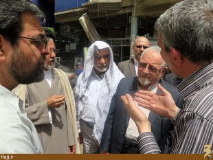 بازديد خيران سلامت از پروژه ساخت بيمارستاني در كربلا