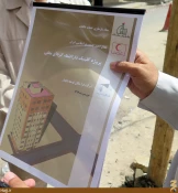 بازديد خيران سلامت از پروژه ساخت بيمارستاني در كربلا