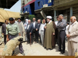 بازديد خيران سلامت از پروژه ساخت بيمارستاني در كربلا