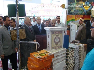 ششمین نمایشگاه سالانه کتاب در کاظمین راه اندازی شد