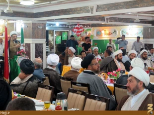 حضور توليت علوي و نمايندگان مراجع نجف در بعثه‌ رهبري