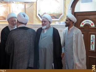حضور توليت علوي و نمايندگان مراجع نجف در بعثه‌ رهبري