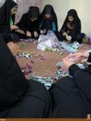 دانشجويان زائر عتبات گل هاي اعياد شعبانيه را دسته كردند  