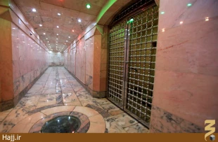 طواف آب گرداگرد حرم حضرت عباس(ع)