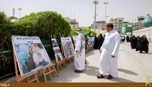 نمايشگاه عكس يمن در كنار حرم سيدالشهدا برپا شد