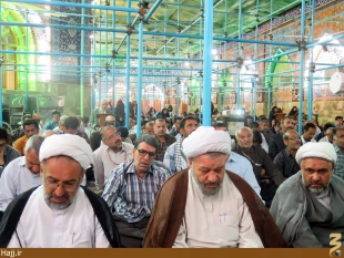 برگزاري ندبهِ خيمه گاهِ حسيني با نداي اَينَ المُضطَرُّ الَّذي يُجابُ اِذا دَعا+عكس