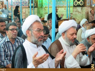 برگزاري ندبهِ خيمه گاهِ حسيني با نداي اَينَ المُضطَرُّ الَّذي يُجابُ اِذا دَعا+عكس