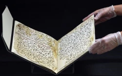 تصاوير قديمي‌ترين نسخه‌ قرآن كشف‌شده در دانشگاه «بيرمنگام» انگليس