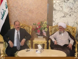 ديدار هيئت ايراني با نماينده پارلمان عراق در حله