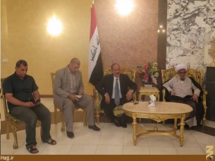 ديدار هيئت ايراني با نماينده پارلمان عراق در حله
