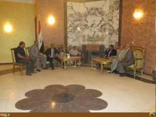 ديدار هيئت ايراني با نماينده پارلمان عراق در حله