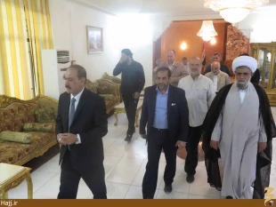ديدار هيئت ايراني با نماينده پارلمان عراق در حله