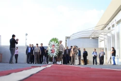 تشييع پيكر جان باختگان حادثه مكه در فرودگاه مهرآباد