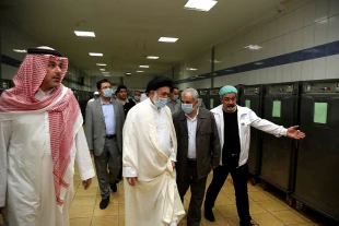 بازديد سرپرست حجاج ايراني از آشپزخانه هاي مكه