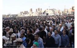  بدرقهِ باشكوه پيكر پاك «حسن دانش» در زادگاهش