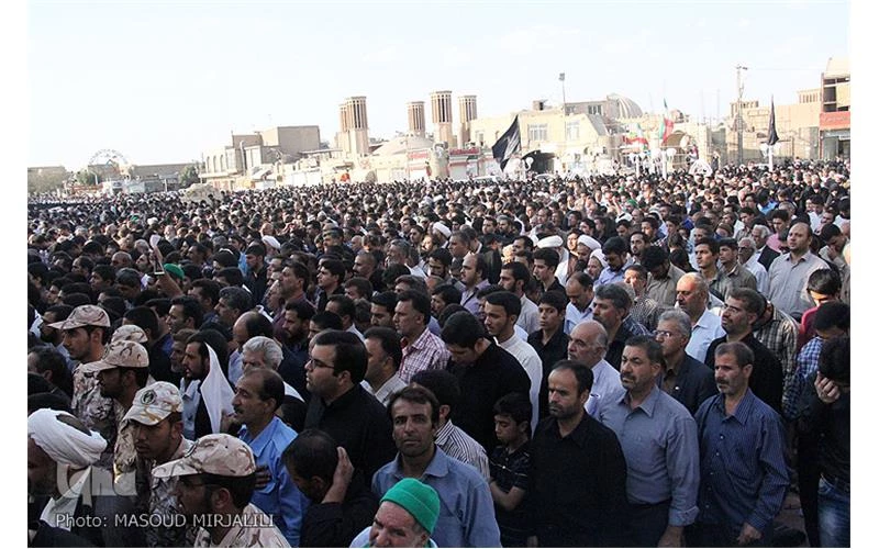  بدرقهِ باشكوه پيكر پاك «حسن دانش» در زادگاهش
