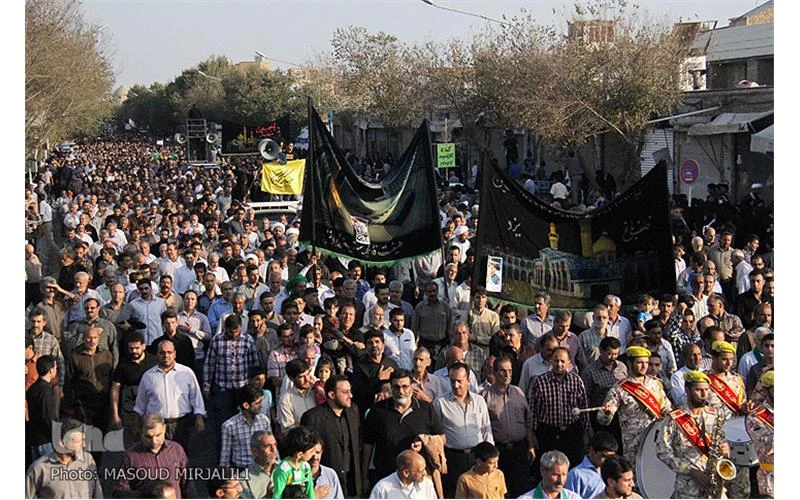  بدرقهِ باشكوه پيكر پاك «حسن دانش» در زادگاهش