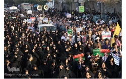  بدرقهِ باشكوه پيكر پاك «حسن دانش» در زادگاهش