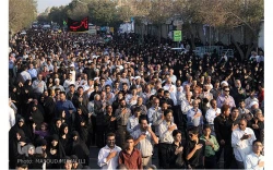  بدرقهِ باشكوه پيكر پاك «حسن دانش» در زادگاهش