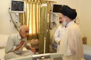 بازديد جانشين نماينده ولي فقيه از بيمارستان مركز پزشكي